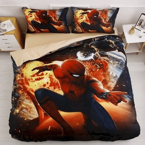 Spider Man 16 Bedding Sets Duvet Cover Bedroom Quilt Bed