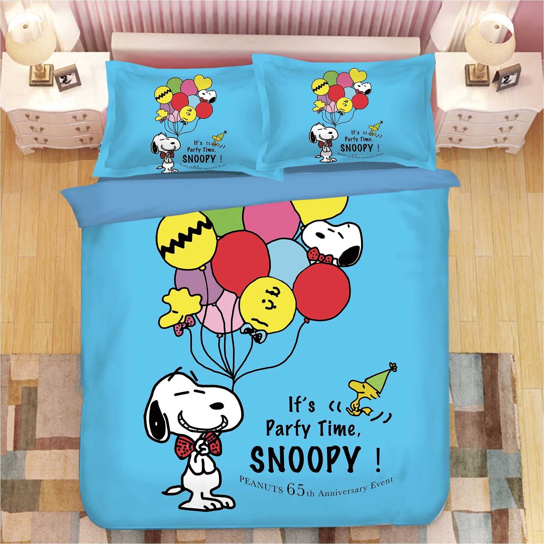 Snoopy 8 Duvet Cover Quilt Cover Pillowcase Bedding Sets Bed