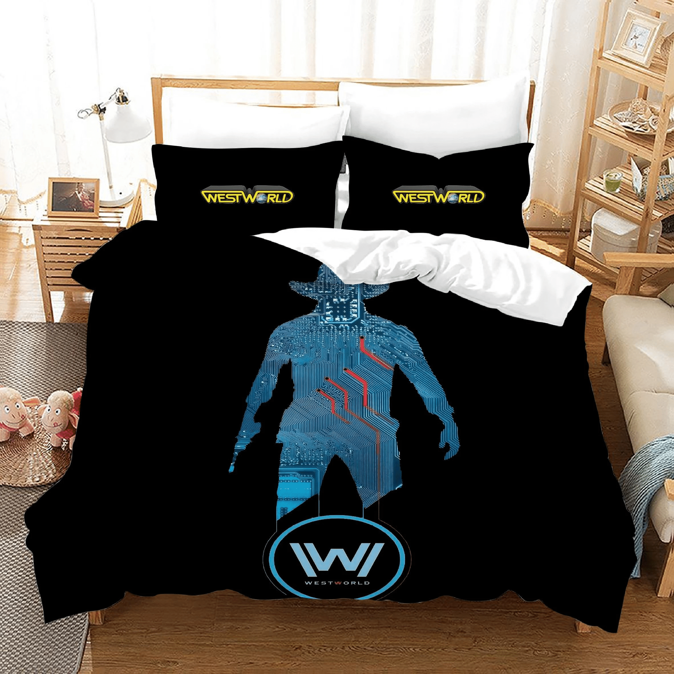 Westworld 4 Duvet Cover Pillowcase Bedding Sets Home Bedroom Decor