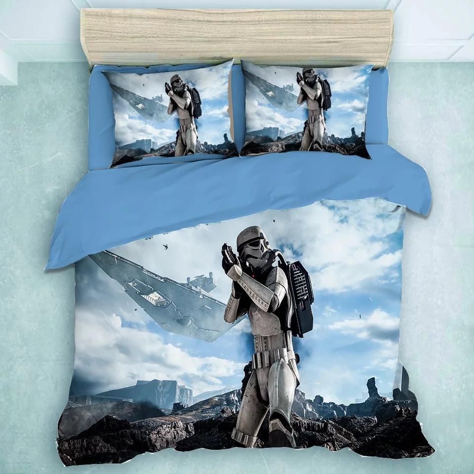 Star Wars Stormtrooper 19 Duvet Cover Quilt Cover Pillowcase Bedding