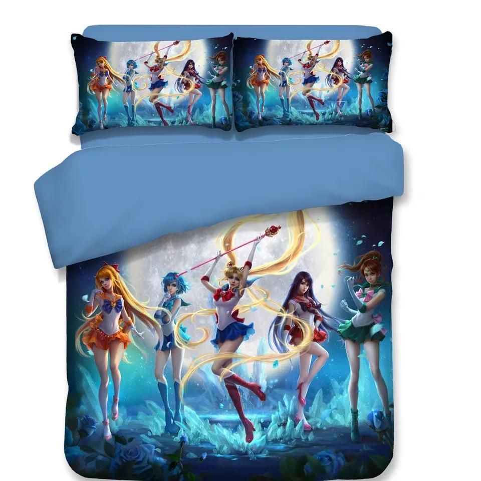 Sailor Moon 21 Duvet Cover Quilt Cover Pillowcase Bedding Sets