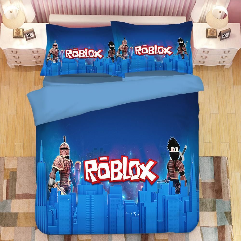Roblox Team 51 Duvet Cover Pillowcase Bedding Sets Home Decor