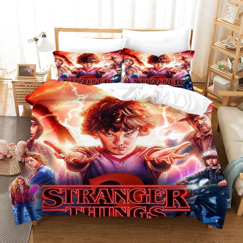 Stranger Things Season 1 13 Duvet Cover Pillowcase Bedding Set
