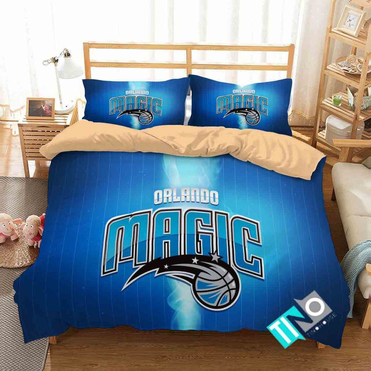 Nba Orlando Magic 2 Logo 3d Personalized Customized Duvet Cover
