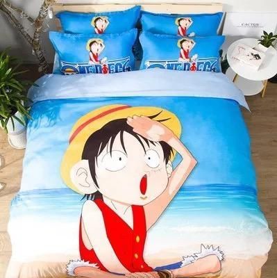 One Piece Monkey D Luffy 13 Duvet Cover Pillowcase Bedding