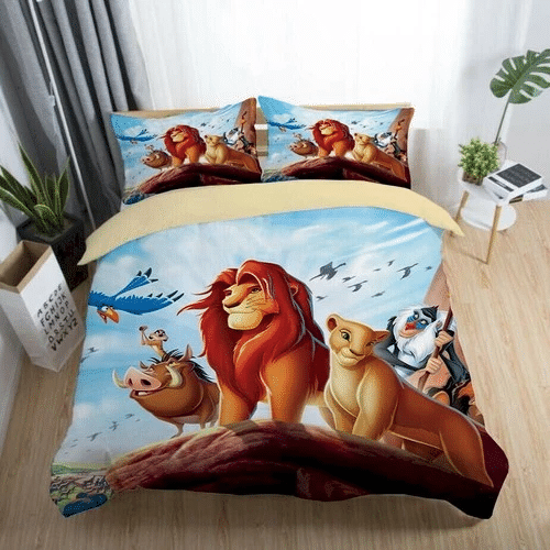 The Lion Bedding Sets Duvet Cover Bedroom Quilt Bed Sets