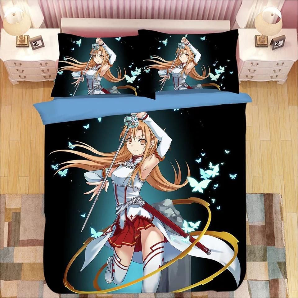 Sword Art Online Sao 9 Duvet Cover Quilt Cover Pillowcase