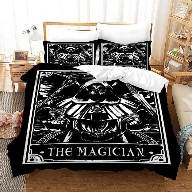 Tarot The Magician 8 Duvet Cover Pillowcase Bedding Sets Home