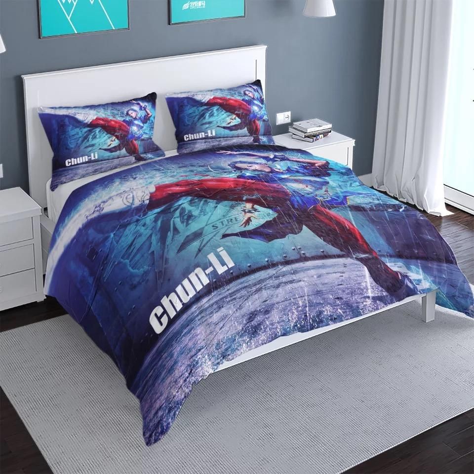 Street Fighter 5 Duvet Cover Quilt Cover Pillowcase Bedding Sets