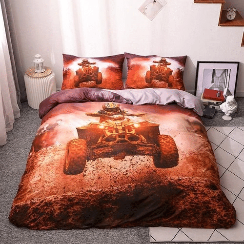 Racing Driver Print Comforter Cover Bedding Sets Duvet Cover Bedroom