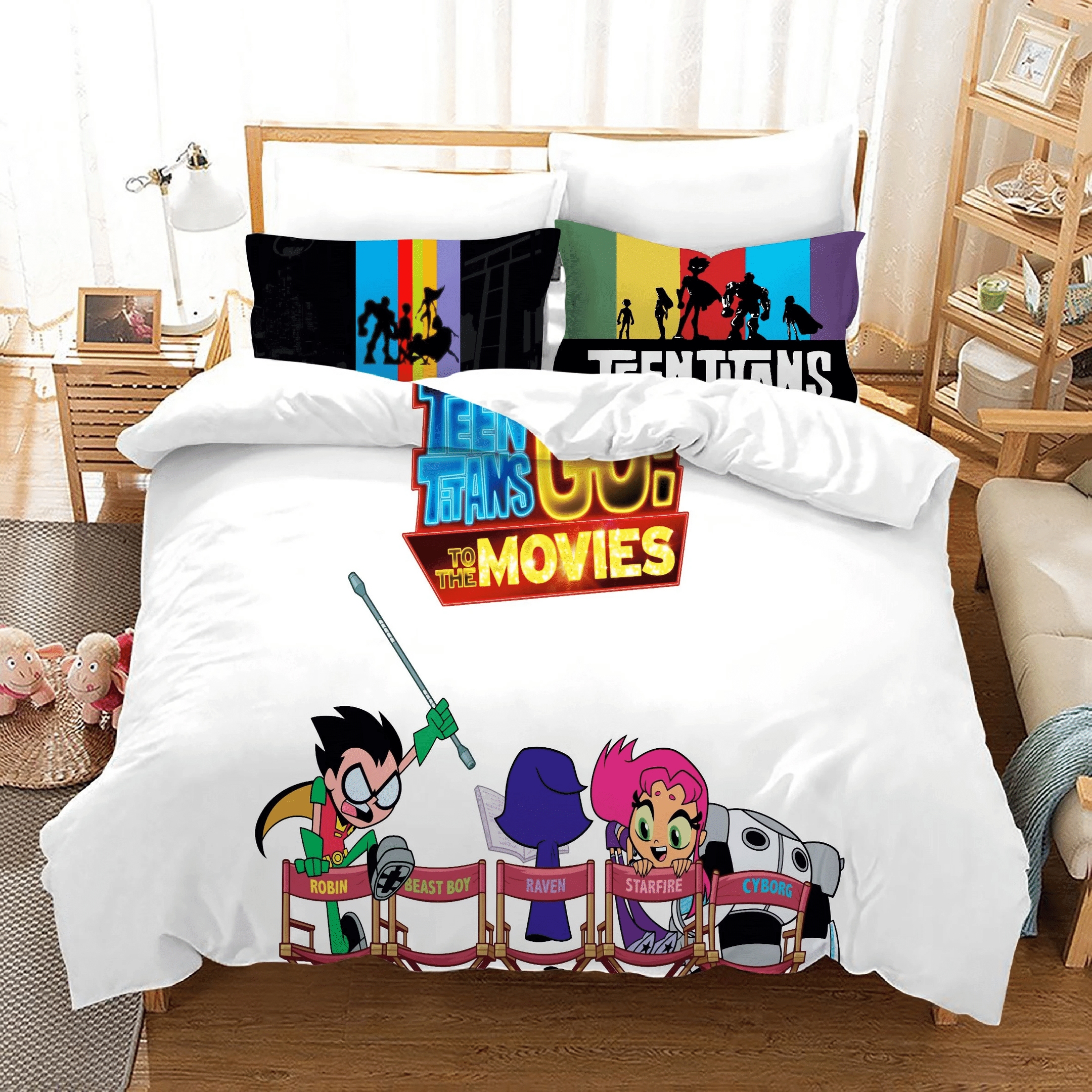 Teen Titans Go 30 Duvet Cover Quilt Cover Pillowcase Bedding