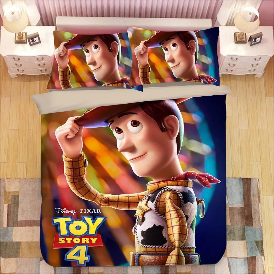 Toy Story Woody Forky 7 Duvet Cover Quilt Cover Pillowcase