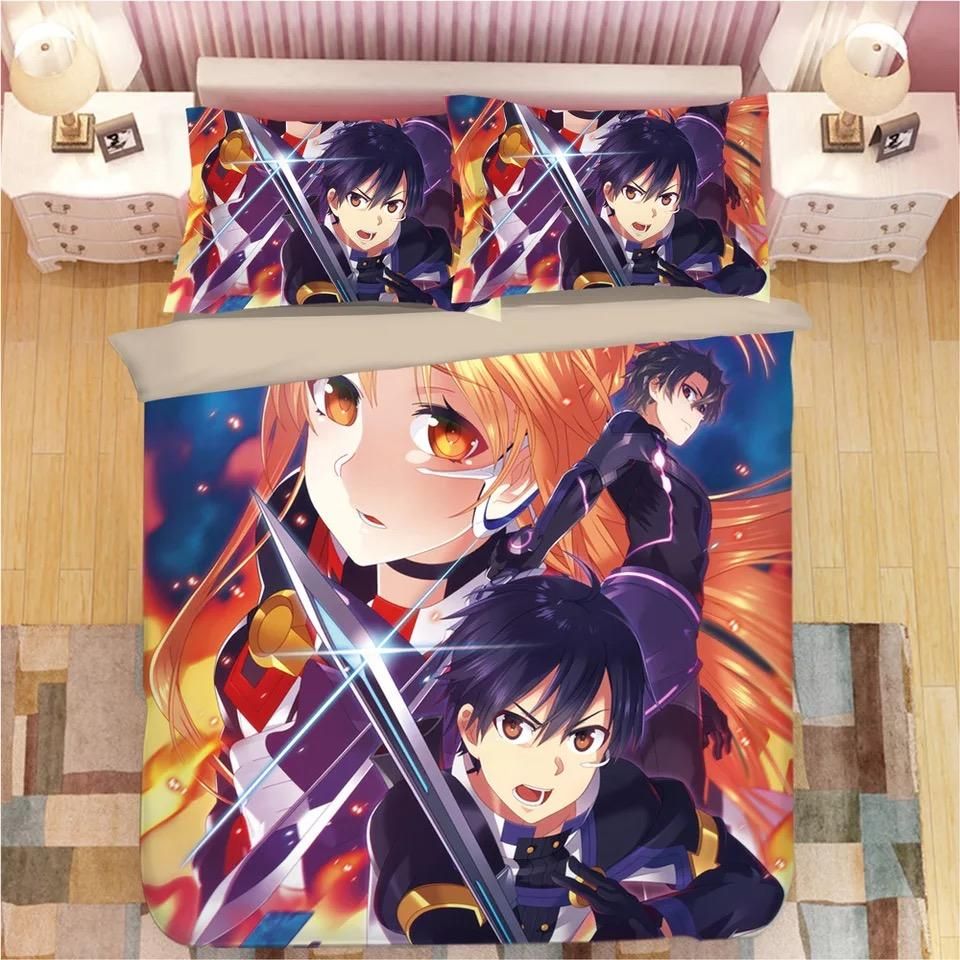 Sword Art Online Sao 5 Duvet Cover Quilt Cover Pillowcase