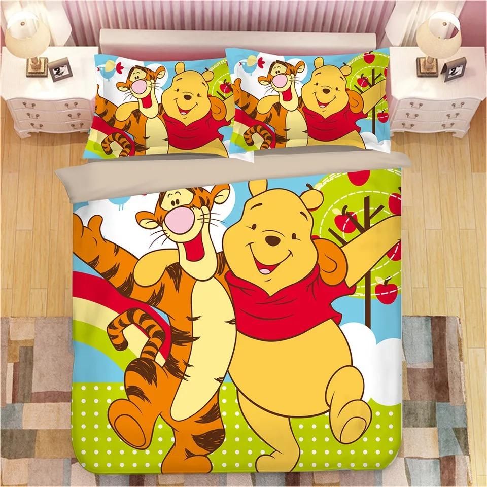 Winnie The Pooh 8 Duvet Cover Quilt Cover Pillowcase Bedding