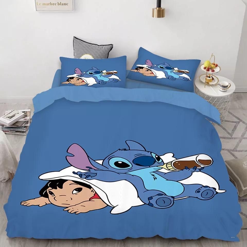 Stitch 6 Duvet Cover Pillowcase Bedding Sets Home Bedroom Decor