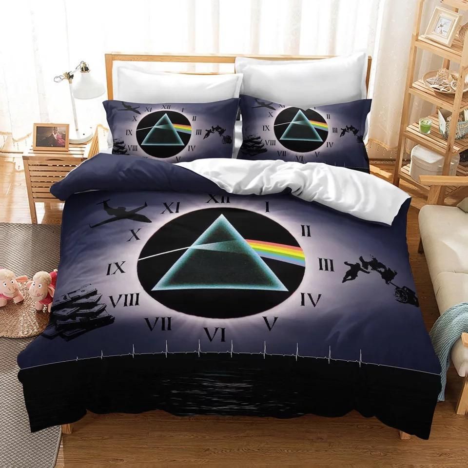 Pink Floyd 2 Duvet Cover Pillowcase Bedding Sets Home Decor
