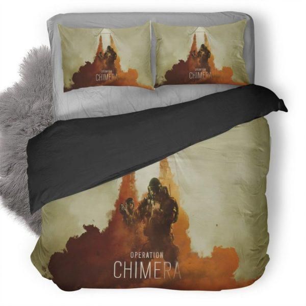 Tom Clancy Rainbow Six Siege 7 Duvet Cover Pillowcase Bedding