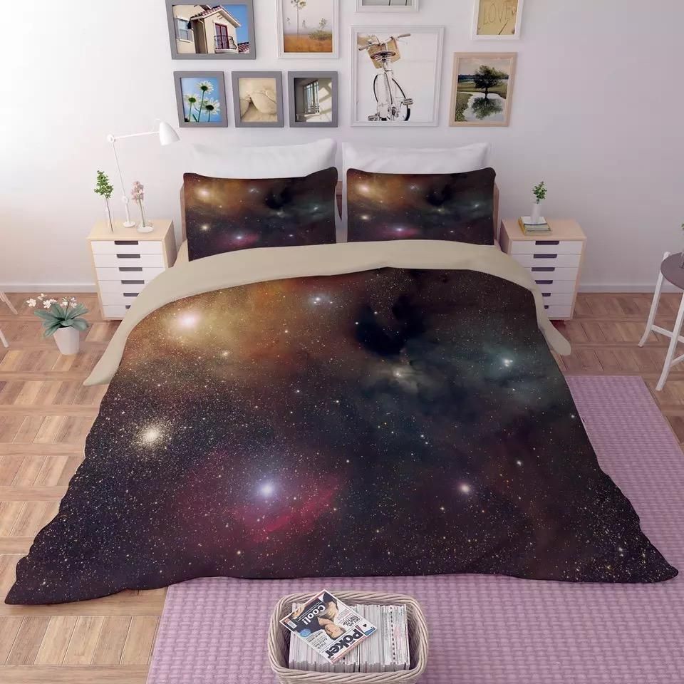 Universe Outer Space Themed Galaxy 5 Duvet Cover Quilt Cover