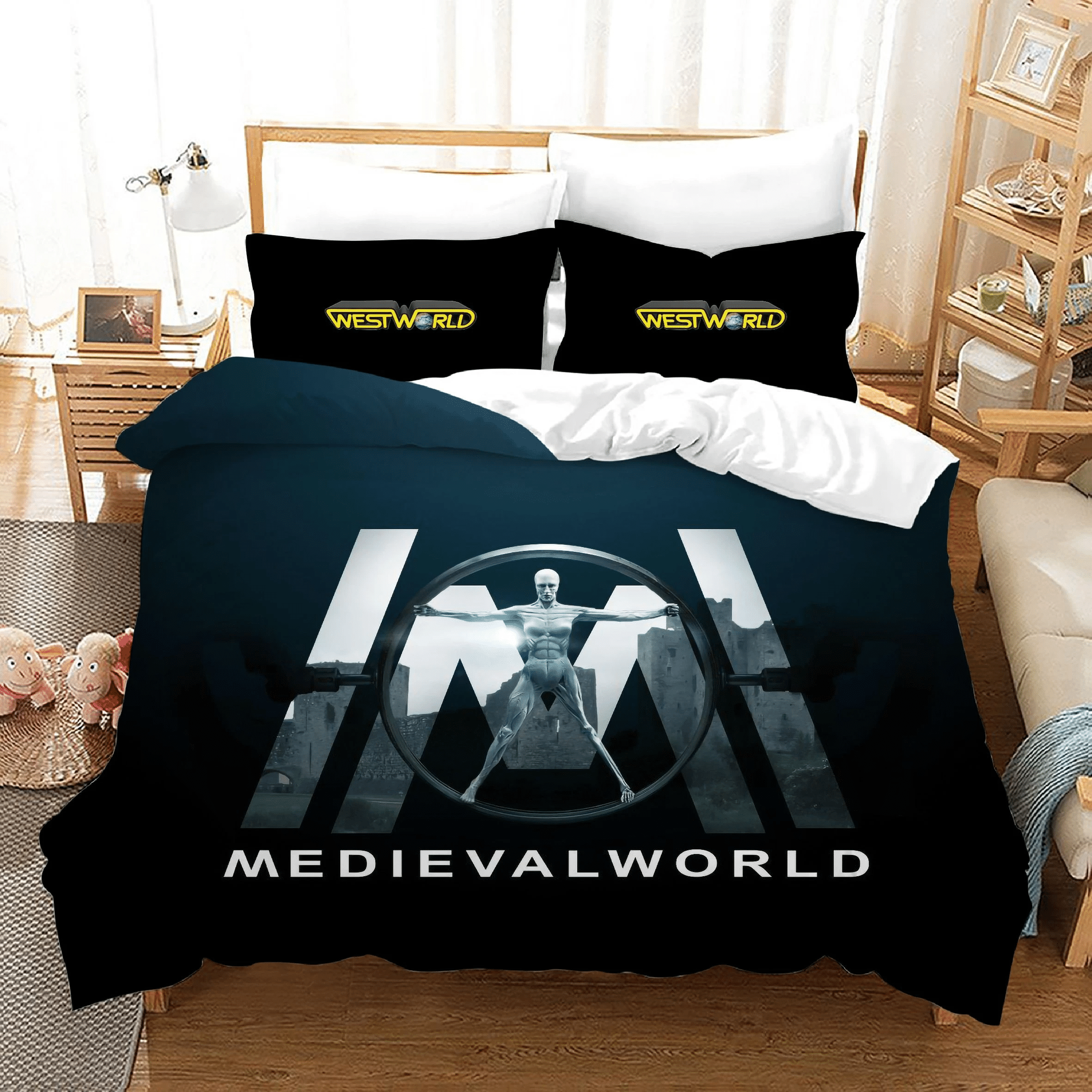 Westworld 6 Duvet Cover Pillowcase Bedding Sets Home Bedroom Decor