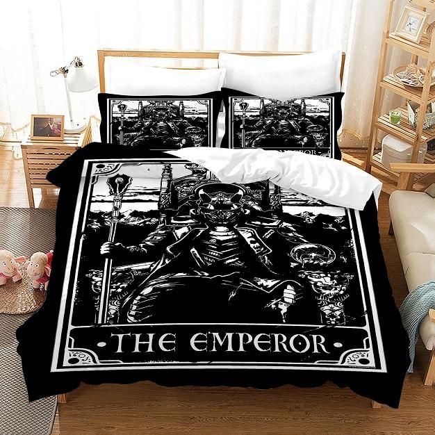 Tarot The Emperor 18 Duvet Cover Quilt Cover Pillowcase Bedding