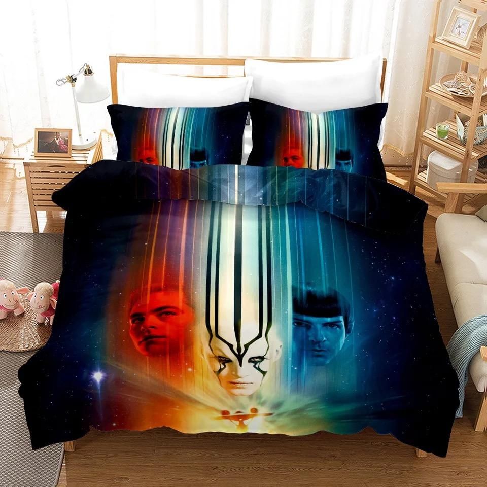 Star Trek Enterprise 5 Duvet Cover Quilt Cover Pillowcase Bedding