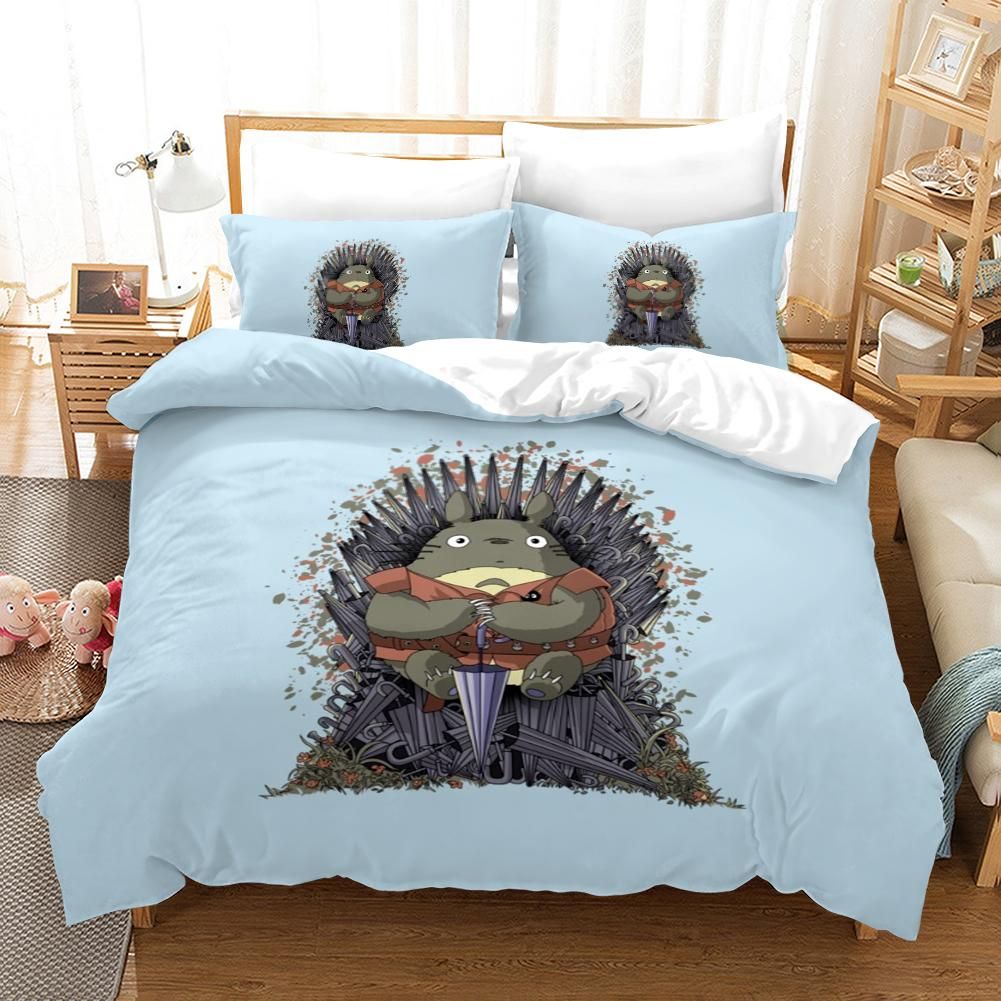 Tonari No Totoro 33 Duvet Cover Quilt Cover Pillowcase Bedding