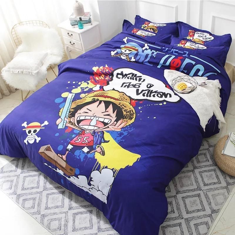 One Piece Monkey D Luffy 2 Duvet Cover Pillowcase Bedding