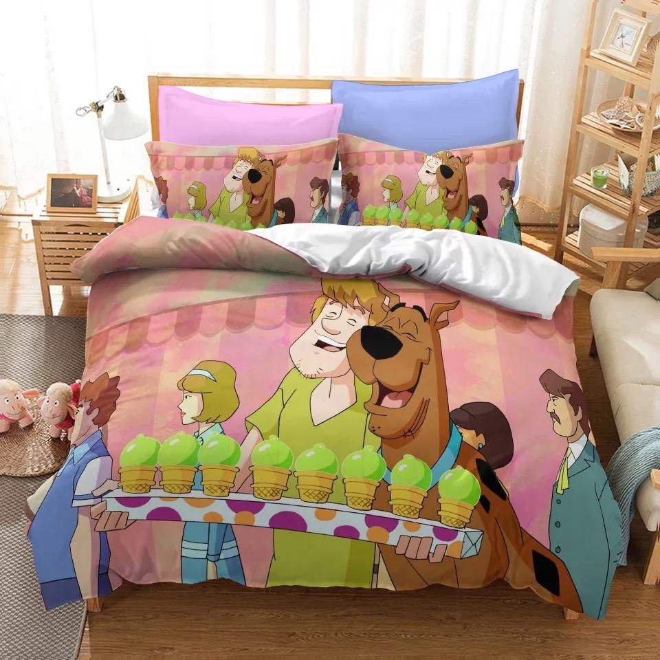 Scooby Doo 10 Duvet Cover Pillowcase Bedding Sets Home Bedroom