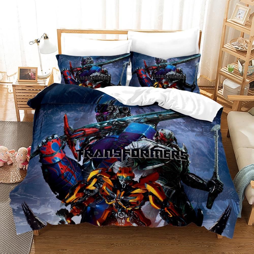 Transformers 34 Duvet Cover Quilt Cover Pillowcase Bedding Sets Bed