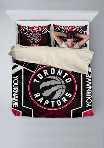 Toronto Raptors Customize Bedding Sets Duvet Cover Bedroom Quilt Bed