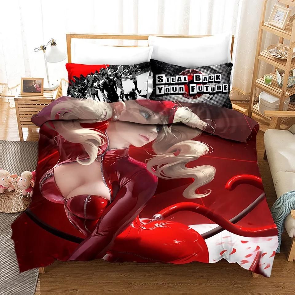 Persona 5 9 Duvet Cover Quilt Cover Pillowcase Bedding Sets