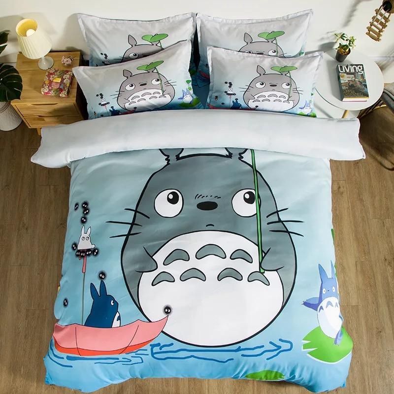 Tonari No Totoro 13 Duvet Cover Pillowcase Bedding Sets Home