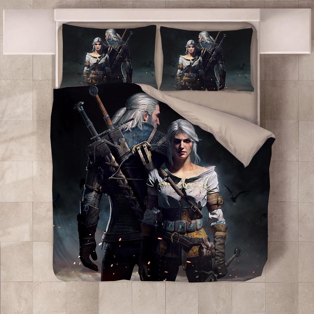 The Witcher 8 Duvet Cover Quilt Cover Pillowcase Bedding Sets