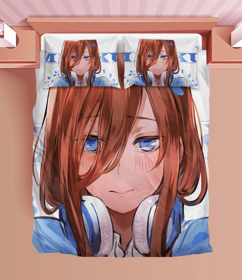 The Quintessential Quintuplets Duvet Anime Bedding Sets Comfortable Gift Quilt