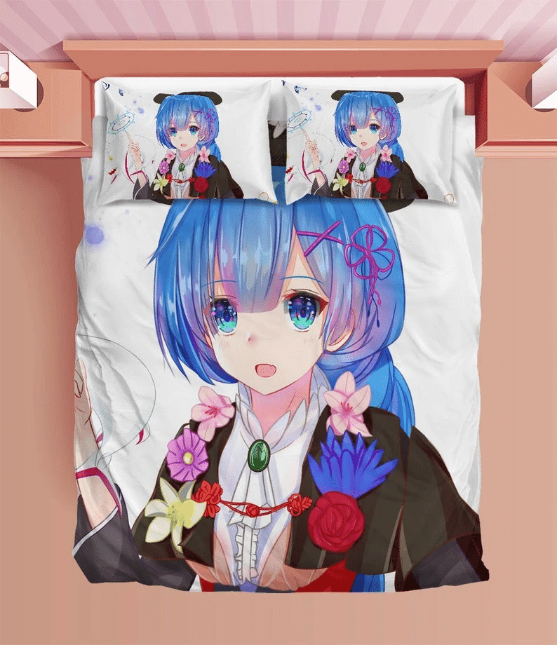 Re Zero Duvet Zero Anime Bedding Sets Comfortable Gift Quilt