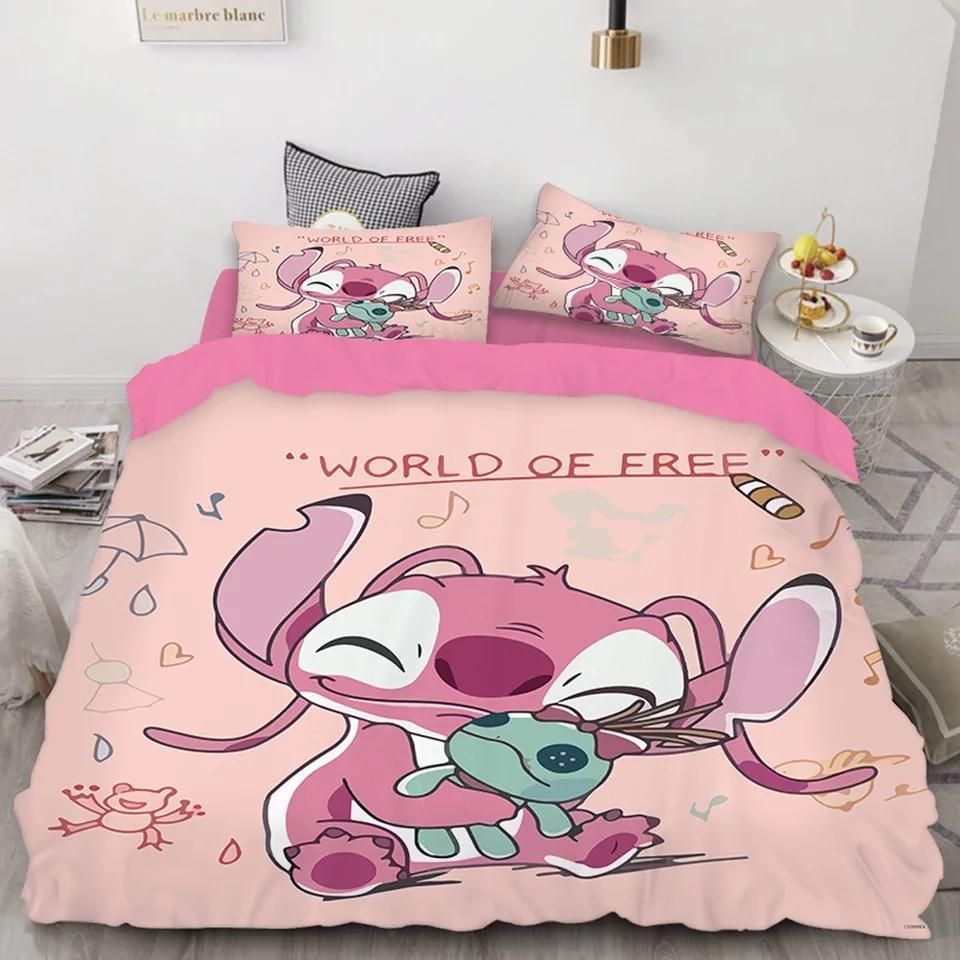 Stitch 3 Duvet Cover Pillowcase Bedding Sets Home Bedroom Decor