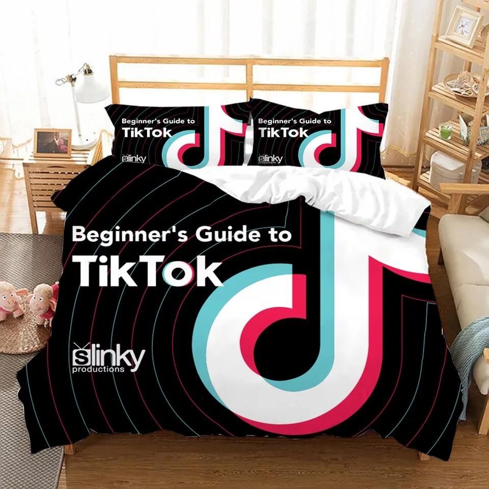 Tik Tok 16 Duvet Cover Quilt Cover Pillowcase Bedding Sets