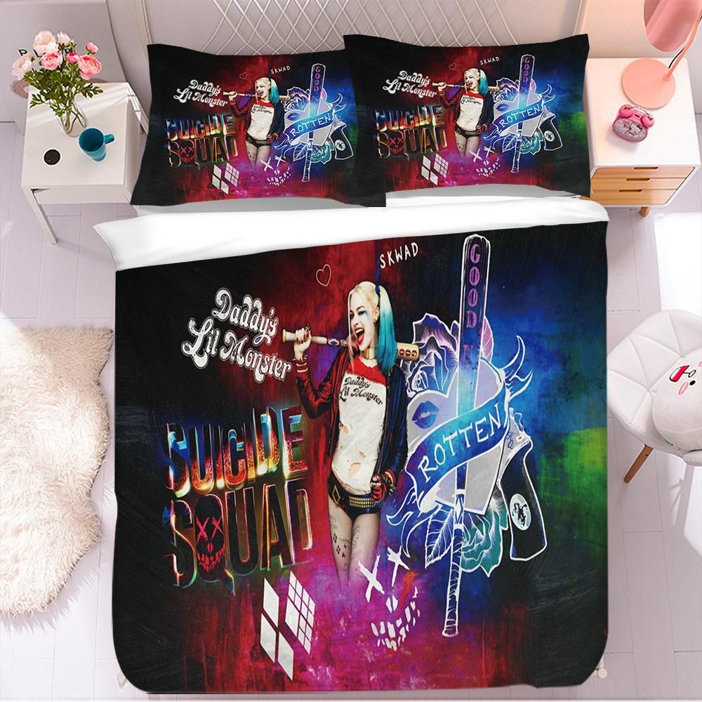 Harley Quinn Birds Of Prey 51 Duvet Cover Pillowcase Bedding