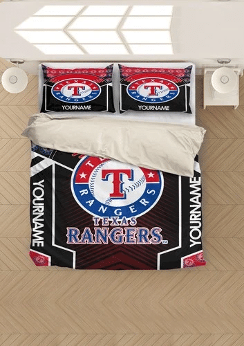 Mlb Baseball Texas Rangers 01 Bedding Sets Duvet Cover Bedroom
