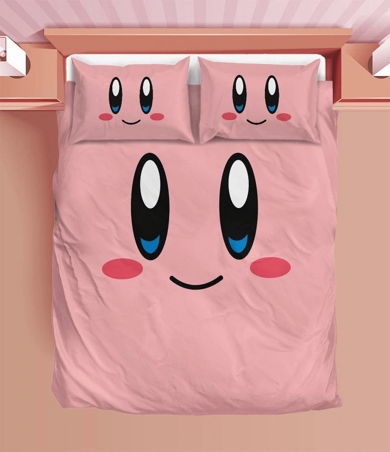 Kirby Duvet Kirby Bedding Sets Comfortable Gift Quilt Bed Sets