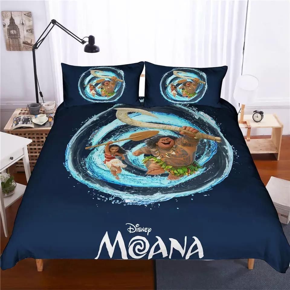 Moana 5 Duvet Cover Pillowcase Bedding Sets Home Decor Quilt