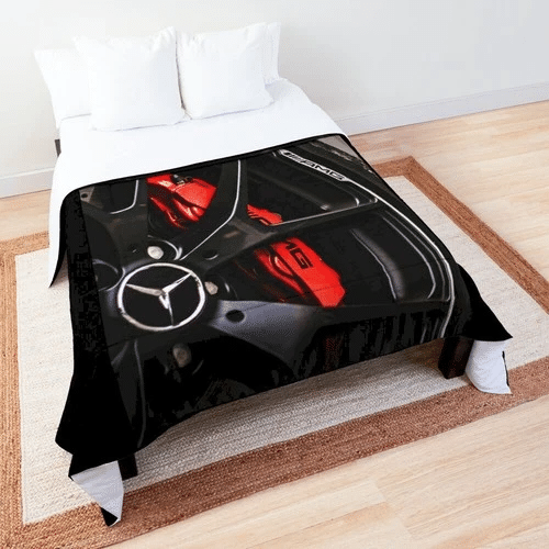 Mercedes Benz Wheel Bedding Sets Duvet Cover Bedroom Quilt Bed