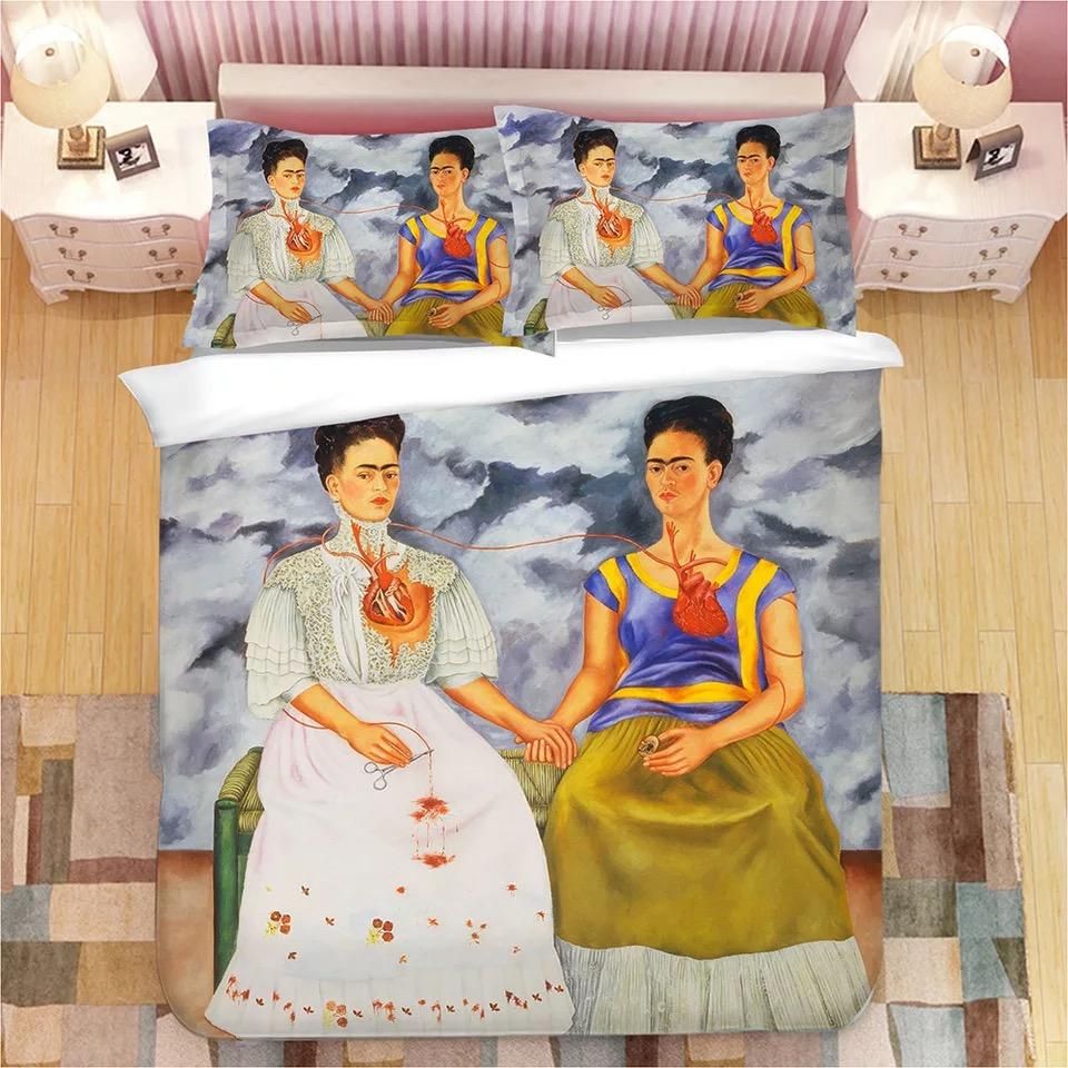 Frida Kahlo 4 Duvet Cover Quilt Cover Pillowcase Bedding Sets