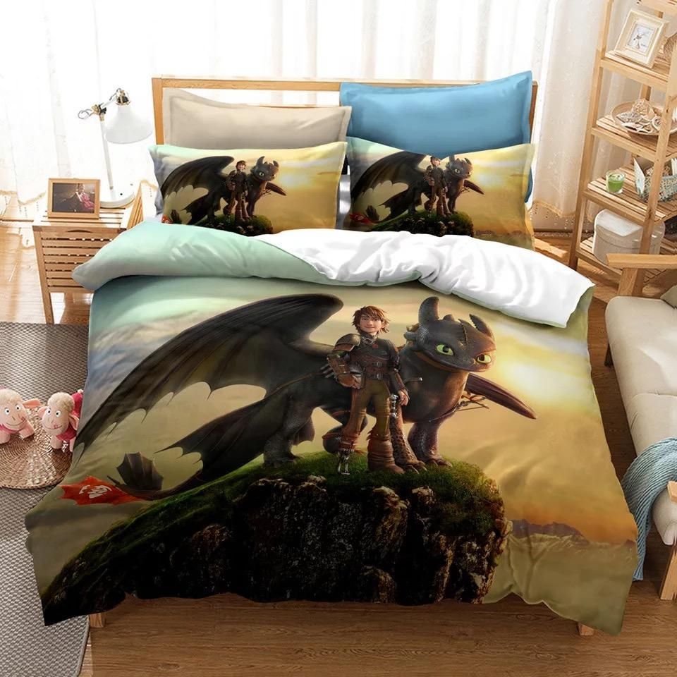 How To Train Your Dragon Hiccup 11 Duvet Cover Pillowcase