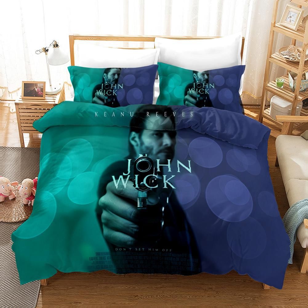 John Wick 6 Duvet Cover Pillowcase Bedding Sets Home Bedroom