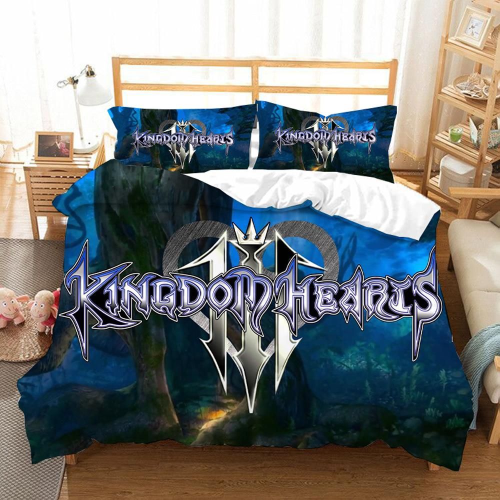 Kingdom Hearts 32 Duvet Cover Quilt Cover Pillowcase Bedding Sets