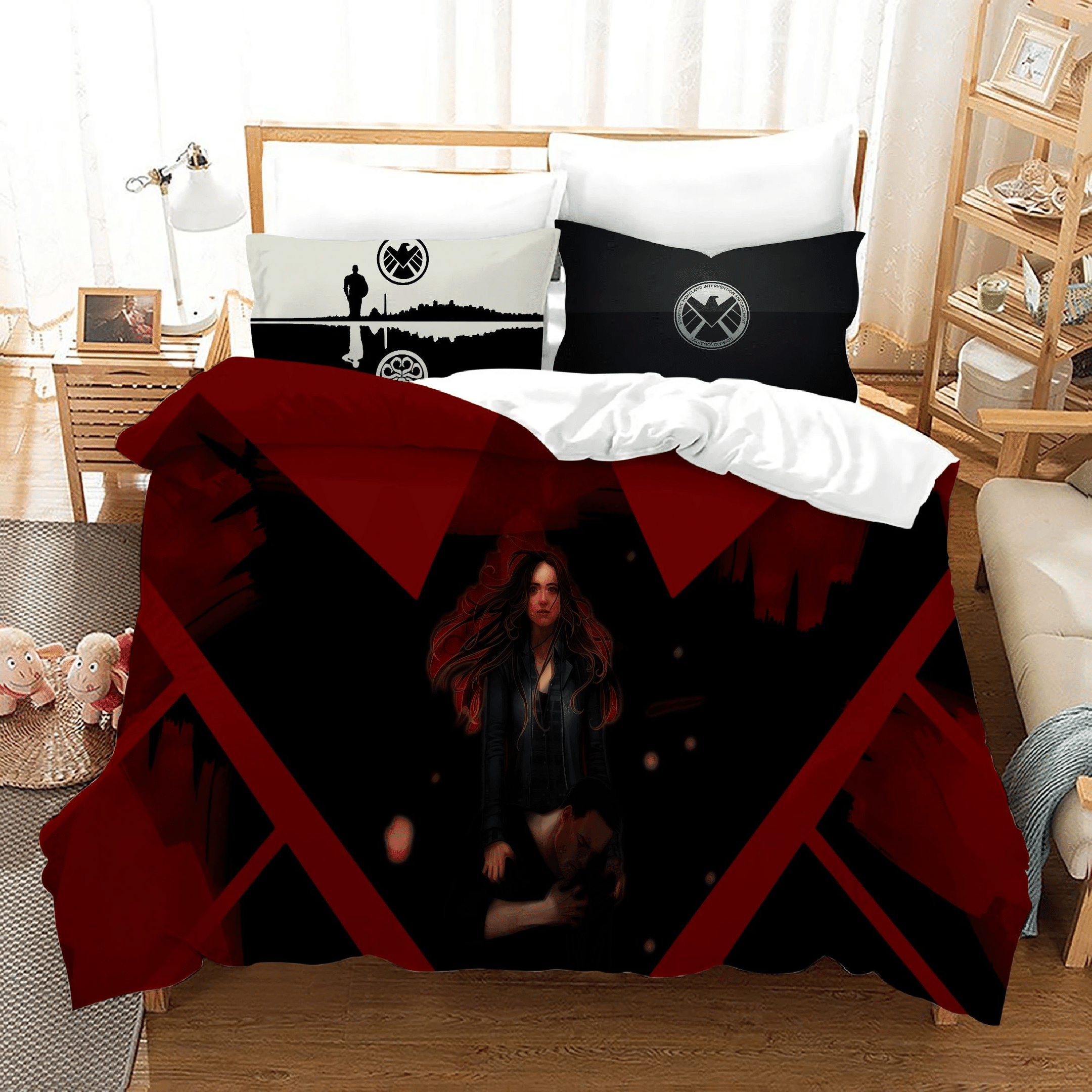 Marvel 8217 S Agents Of S H I E L D 9 Duvet Cover Pillowcase Bedding Sets