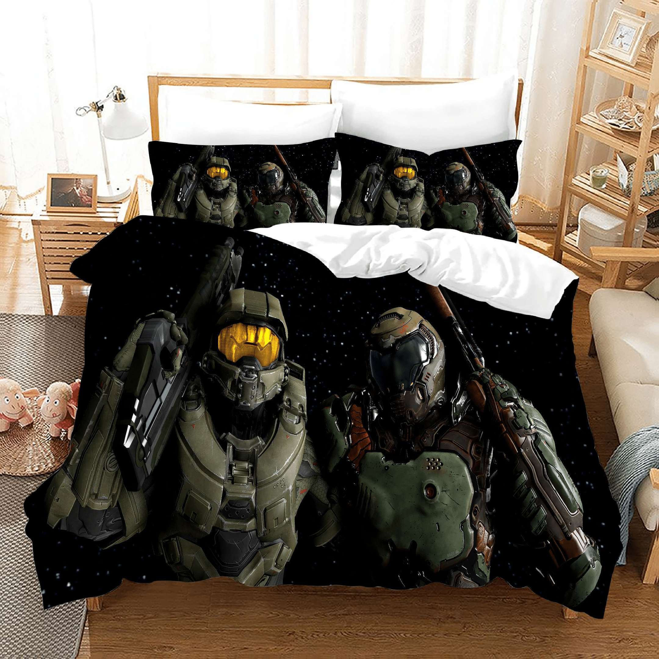 Halo 5 Guardians 19 Duvet Cover Quilt Cover Pillowcase Bedding