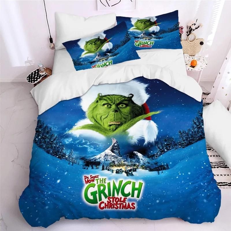 How The Grinch Stole Christmas 11 Duvet Cover Quilt Cover