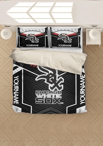 Mlb Baseball Chicago White Sox Bedding Sets Duvet Cover Bedroom